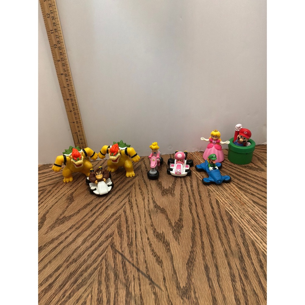 [Mixed‎ Lot] Kids Nintendo McDonald's Happy Meal Toy Figure OS Multicolor